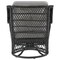 Manhattan Comfort Fruttuo Swivel Steel Rattan 3-Piece Patio Conversation Set with Cushions in Grey OD-CV018-GY - alternate 5